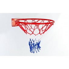 Кольцо баскетбольное SP-Sport C-1816-1 d кольца-46см d трубы-12мм металл Красный