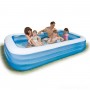 Дитячий надувний басейн Intex 58484-3 прямокутний 305 х 183 х 56 см з кульками