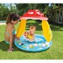 Детский надувной бассейн Intex 57114-3 Грибочек 102 х 89 см с шариками 10 шт тентом подстилкой насосом