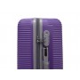 Валіза велика L ABS-пластик Milano bag 004 75,5×50×33,5см 105л Фіолетовий