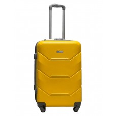 Валіза середня M ABS-пластик Milano bag 147M 66×46×29см 80л Жовтий