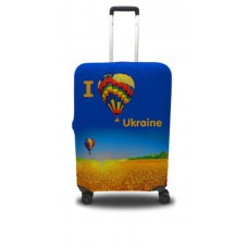 Чехол для чемодана Coverbag я люблю Украину L принт 0403