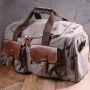 Дорожная сумка из качественного текстиля 21238 Vintage Серая