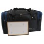 Дорожня сумка Wallaby 437-8 62л Чорна із синім