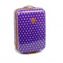Дитяча валіза маленька S ABS-пластик Madisson Snowball 65118 48×32,5×20см 25л Фіолетовий