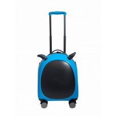 Дитяча валіза маленька S ABS-пластик Airtex 961 45,5×34×22,5см 30л Синій