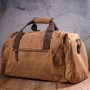 Дорожная сумка из плотного текстиля 21239 Vintage Коричневая