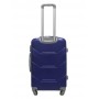 Валіза середня M ABS-пластик Milano bag 147M 66×46×29см 80л Темно-синій
