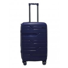 Валіза середня M поліпропілен Milano bag 0306 65×42×28см 56л Темно-синій