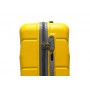 Валіза середня M ABS-пластик Milano bag 147M 66×46×29см 80л Жовтий