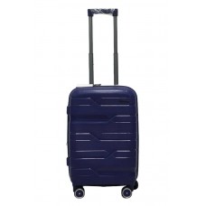 Валіза маленька S поліпропілен Milano bag 0306 56×35×24см 33л Темно-синій