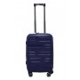 Чемодан маленький S полипропилен Milano bag 0306 56×35×24см 33л Темно-синий