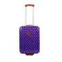 Детский чемодан маленький S ABS-пластик Madisson Snowball 65118 48×32,5×20см 25л Фиолетовый