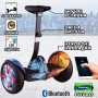 Сигвей Mirobot mini Pro с Bluetooth колонкой большими колёсами 10.5'' и зарядом до 30км хода Огонь и Лёд