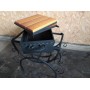 Мангал кований зі столиками та знімною жаровнею GoodsMetall М34