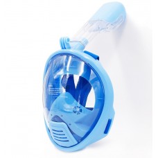 Дитяча маска для сноркелінгу TheNice K-1 EasyBreath-III на все обличчя XS Блакитний (SUN3736)