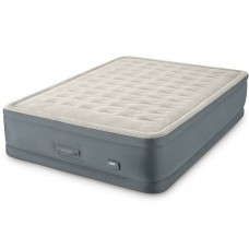 Надувне ліжко Двоспальне Intex 64926, 152 х 203 х 46, USB + вбудований електронасос PremAire