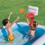 Дитячий надувний басейн Bestway 54122 «Баскетбол», 254 х 168 х 102 см, з кульками (hub_e1jit4)