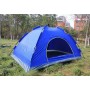 Автоматическая палатка Camping Spot 4-х местная водонепроницаемая с сеткой Синяя+Гамак подвесной Синий