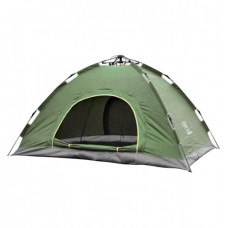Набор туристический Шестиместная палатка автоматическая с москитной сеткой Зеленая+Гамак мексиканский
