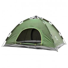 Туристическая палатка самораскладная Camp 6ти местная Зеленая