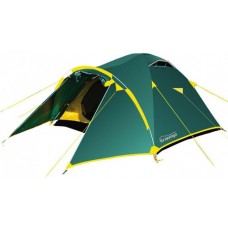 Палатка трехместная Tramp Lair 3 v2 с тамбуром 220 х 370 х 130 см