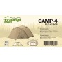 Намет туристичний Tramp Lite Camp 4 пісочний чотиримісний