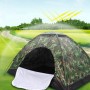 Палатка туристическая восьмиместная Camping Pro 1.7х3х2м однослойная Камуфляж + Фонарь для кемпинга
