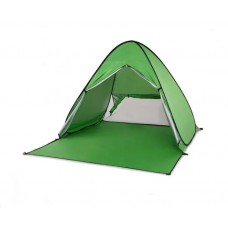 Пляжная палатка с шторкой Feistel Easy Set-up GR 150х150х90 мм Зелений