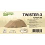 Тримісний намет Tramp Lite Twister 3+1 пісочний