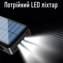 Портативний зарядний пристрій Solar 99000 mAh з безконтактною зарядкою та LED ліхтарем на сонячній батареї
