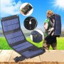 Сонячна панель Solar Power портативна зарядна станція складана з USB 5V - 10W камуфляж (SPH10)