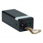 УМБ Power Bank XO PR130 PD 20W QC 3.0 2.4А Micro-usb Type-C 40000 mAh Чорний
