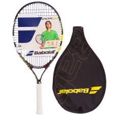 Ракетка для великого юніорського тенісу BABOLAT 140132-142 Чорний-Жовтий