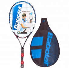 Ракетка для большого тенниса юниорская BABOLAT 140105-146 Черный-Голубой