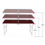 Стіл для пікніка Folding Table Коричневий (258478)