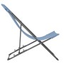 Кресло раскладное Bo-Camp Flat 850х560х910 мм Blue (1204684)