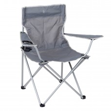 Кресло раскладное Bo-Camp Foldable Compact 89х12х12 см Grey (1267192)