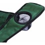 Туристический складной стул для кемпинга, рыбалки с подлокотниками, спинкой и подстаканником в чехле Folder Seat Зеленый