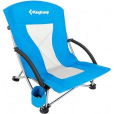 Крісло складане KingCamp Beach Chair Blue (1026-KC3841 BLUE)