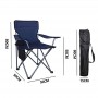 Кресло раскладное Lesko S5432 Blue для туризма и рыбалки