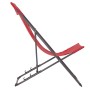 Крісло розкладне Bo-Camp Flat 850х560х910 мм Red (1204686)