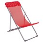 Кресло раскладное Bo-Camp Flat 850х560х910 мм Red (1204686)