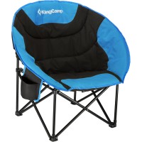 Стул KingCamp Moon Leisure Chair Black/Blue (1026-KC3816 Black/Blue)