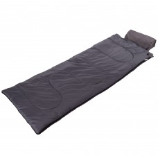 Спальный мешок одеяло с подголовником SP-Planeta UR SY-4840 195х70см Серый