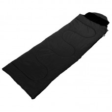Спальный мешок одеяло с капюшоном CHAMPION SY-4798 Черный
