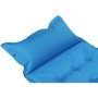 Самонадувающийся коврик Outtec с подушкой голубой