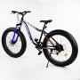 Велосипед спортивный фэтбайк алюминиевая рама Corso Avalon 26" Dark blue (104726)