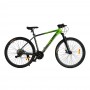 Велосипед спортивный Corso 27.5" Leroi рама алюминиевая 19" 27 скоростей Green and Black (127939)
